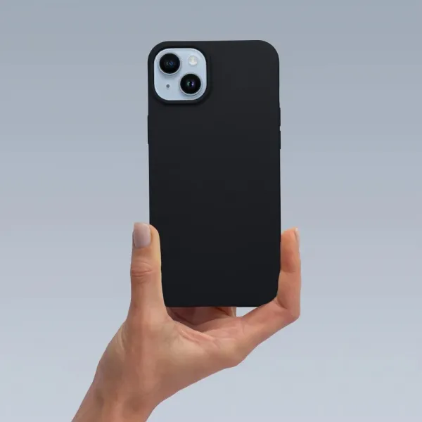 Matt obal, iPhone 16 Plus, čierny