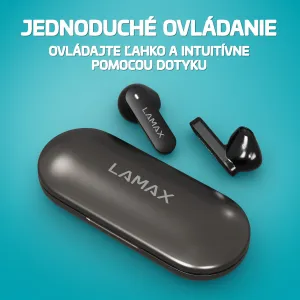 Lamax SteelTones1, čierne LXIHMSTNS1NAA