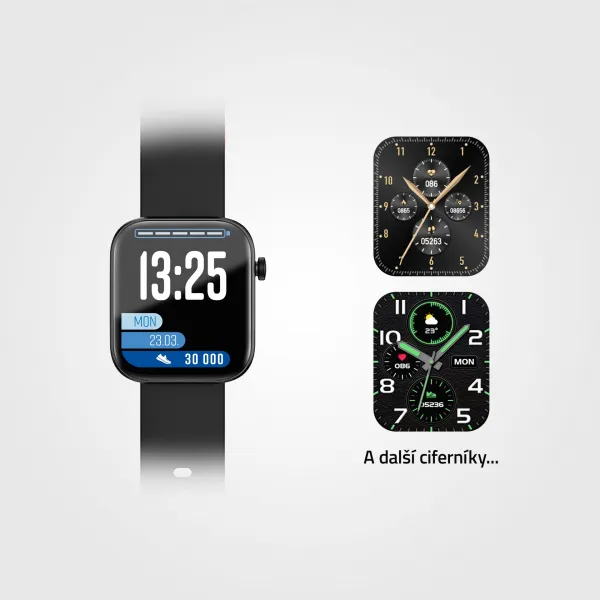Lamax BCool 2 Plus čierne smart hodinky pre deti