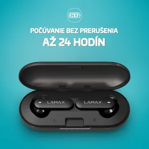 Lamax SteelTones1, čierne LXIHMSTNS1NAA