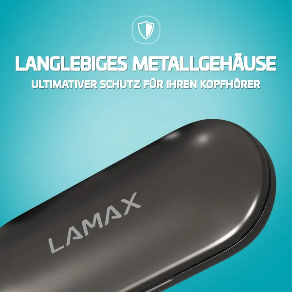 Lamax SteelTones1, čierne LXIHMSTNS1NAA