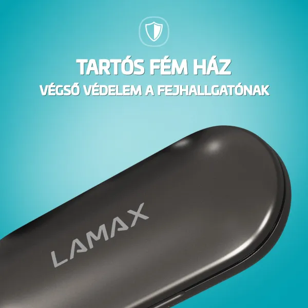 Lamax SteelTones1, čierne LXIHMSTNS1NAA