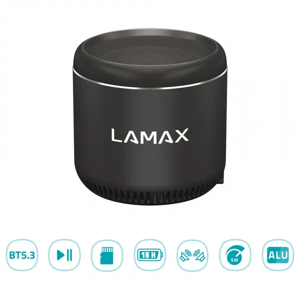 Lamax Sphere2 Mini USB-C LXWSMSPR2MCBA