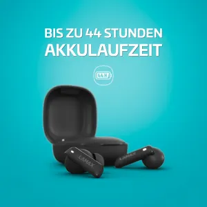 Lamax Clips1 ANC Bluetooth slúchadlá čierne