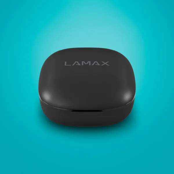 Lamax Clips1 ANC Bluetooth slúchadlá čierne