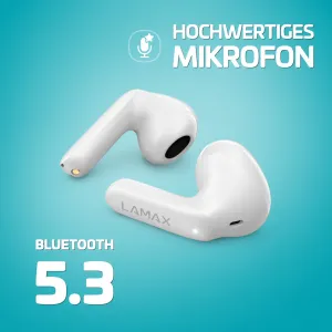 Sluchátka Lamax Tones1 bílé