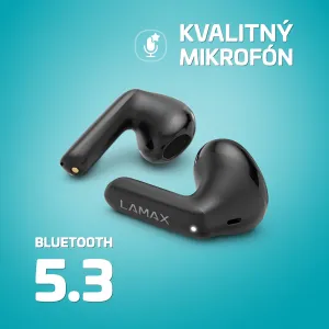 Lamax Tones1 Bluetooth slúchadlá čierne