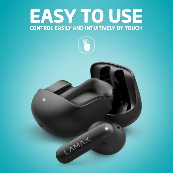 Lamax Tones1 Bluetooth slúchadlá čierne
