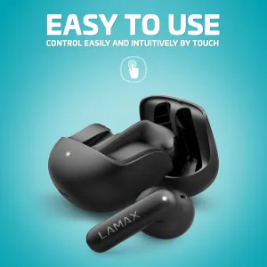 Lamax Tones1 Bluetooth slúchadlá čierne