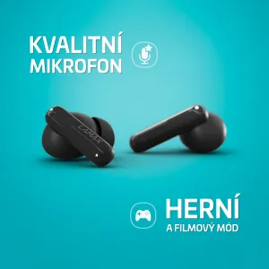 Lamax Clips1 Plus čierne Bluetooth slúchadlá