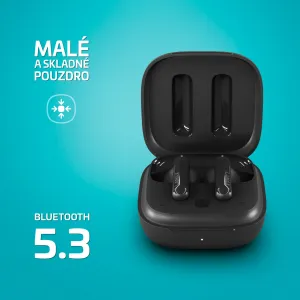 Lamax Clips1 Plus čierne Bluetooth slúchadlá