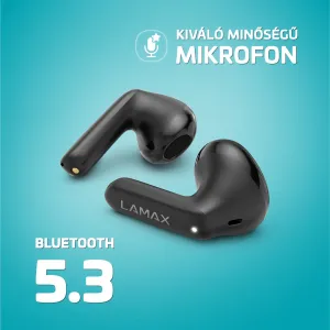 Lamax Tones1 Bluetooth slúchadlá čierne