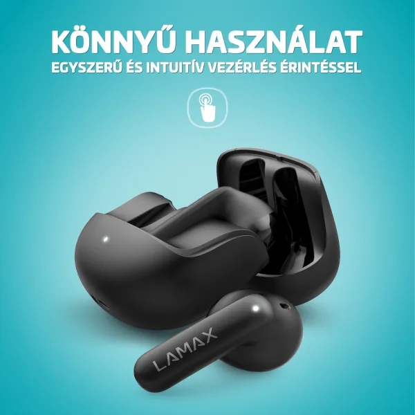 Lamax Tones1 Bluetooth slúchadlá čierne