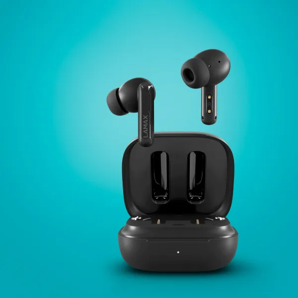 Lamax Clips1 Plus čierne Bluetooth slúchadlá