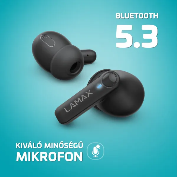 Lamax Clips1 Play čierne bluetooth slúchadlá 8594175359381