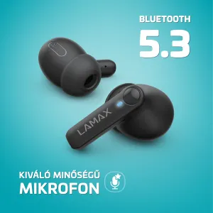 Lamax Clips1 Play čierne bluetooth slúchadlá 8594175359381