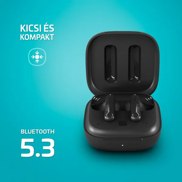Lamax Clips1 Plus čierne Bluetooth slúchadlá