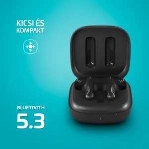 Lamax Clips1 Plus čierne Bluetooth slúchadlá