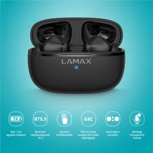 Lamax Clips1 Play čierne bluetooth slúchadlá 8594175359381