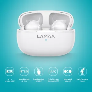 LAMAX Clips1 Play, biele LXIHMCPS1PNWA