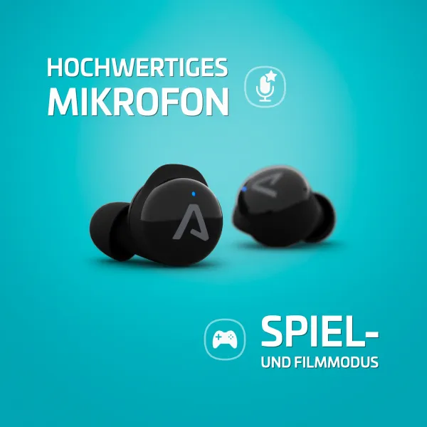 Lamax Dots3 Bluetooth slúchadlá čierne