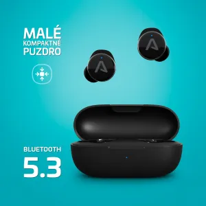 Lamax Dots3 Bluetooth slúchadlá čierne