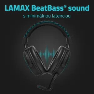 LAMAX Heroes General1 - náhlavní sluchátka - černá