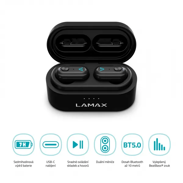 Lamax Duals1 Bluetooth slúchadlá Duals1