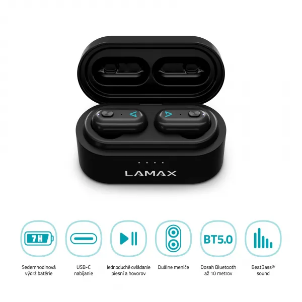 Lamax Duals1 Bluetooth slúchadlá Duals1