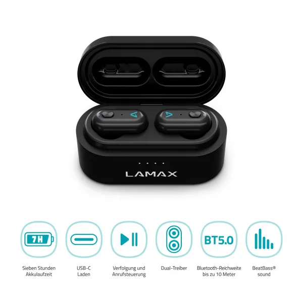Lamax Duals1 Bluetooth slúchadlá Duals1