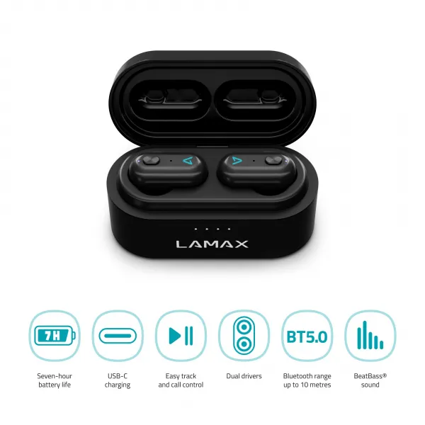 Lamax Duals1 Bluetooth slúchadlá Duals1