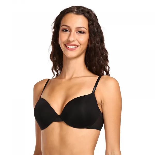 Dámska podprsenka Calvin Klein vystužená s kosticami čierna (QF1739E-001) 80D