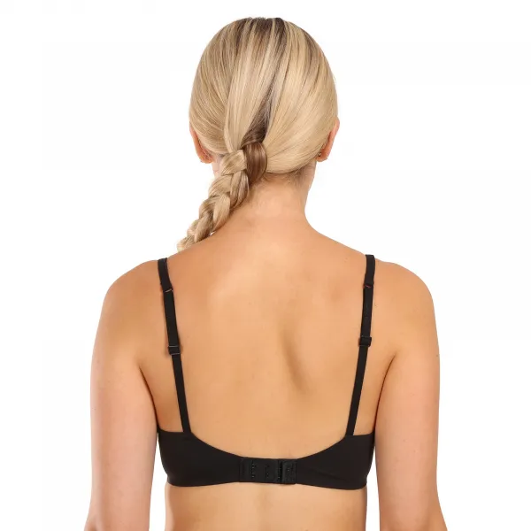 Dámska podprsenka Calvin Klein vystužená s kosticami čierna (F3837E-001) 80D