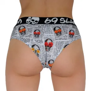 Dámske nohavičky 69SLAM boxer newspaper (GYXNSK-PO) M