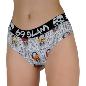 Dámske nohavičky 69SLAM boxer newspaper (GYXNSK-PO) M