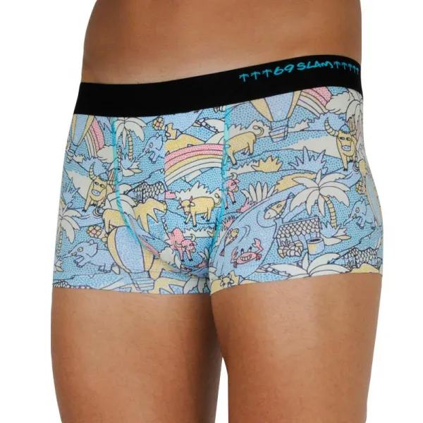 Pánske boxerky 69SLAM hip mozaik field (MSYMOF-PO) S, trenky