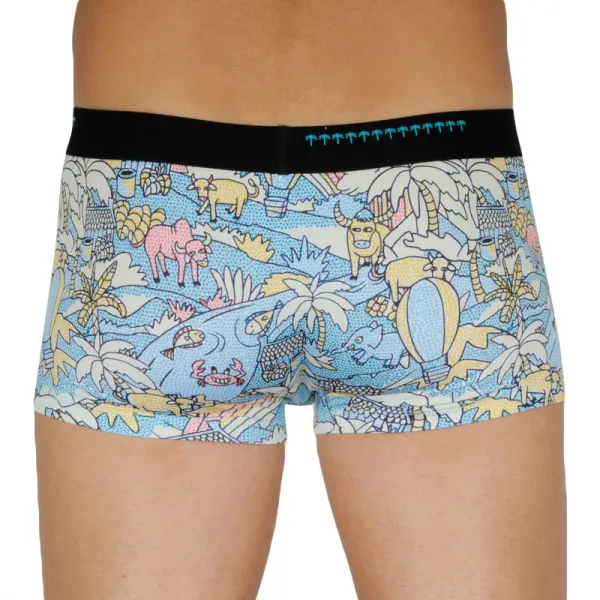 Pánske boxerky 69SLAM hip mozaik field (MSYMOF-PO) S, trenky
