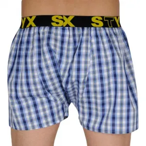 Pánske trenky Styx športová guma viacfarebné (B106) S, trenírky