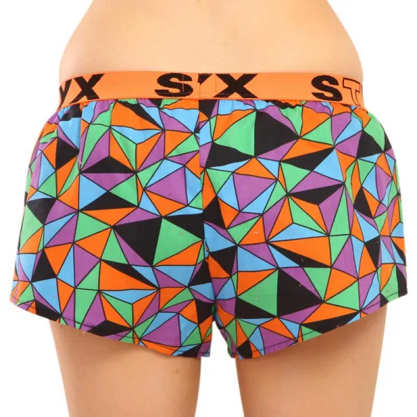 Dámske trenky Styx art športová guma trojuholníky (T1056) S, trenírky