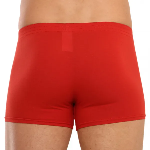 Pánske boxerky Styx klasická guma červené (Q1064) M, trenky