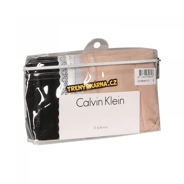 3PACK dámske nohavičky Calvin Klein viacfarebné (QD3804E-FIY) S