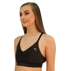 Dámska športová podprsenka Puma čierna (519577 01) S