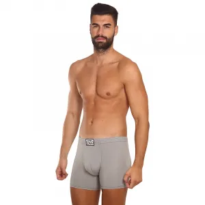 Pánske boxerky Styx long klasická guma svetlo sivé (F1062) M, trenky