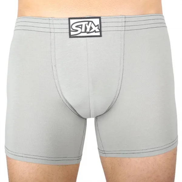 3PACK pánske boxerky Styx long klasická guma viacfarebné (F10606263) L, trenky