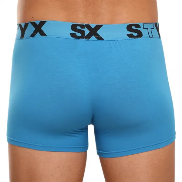 3PACK pánske boxerky Styx športová guma viacfarebné (G9676964) M, trenky