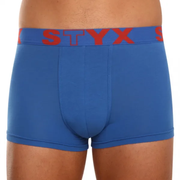3PACK pánske boxerky Styx športová guma viacfarebné (G9676964) M, trenky