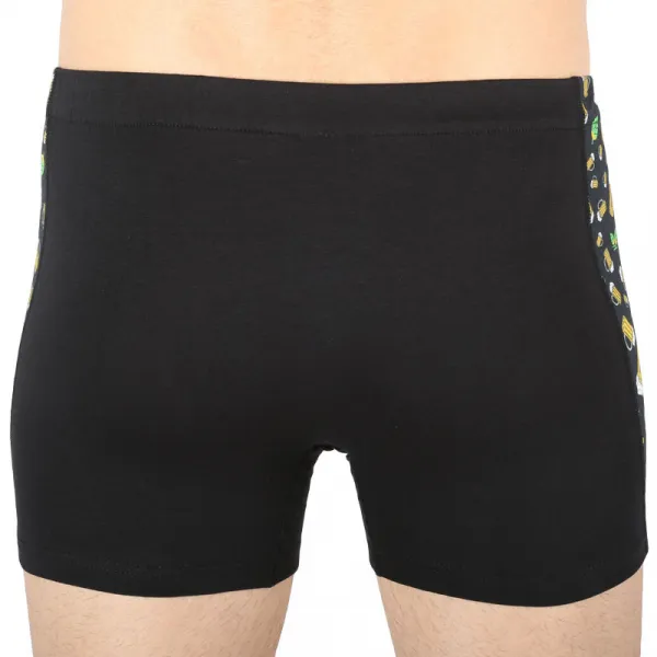Pánske boxerky Lonka čierne (Kamil pivo malé) M, trenky