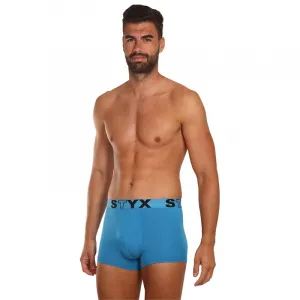 3PACK pánske boxerky Styx športová guma viacfarebné (G9676964) M, trenky