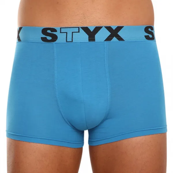 3PACK pánske boxerky Styx športová guma viacfarebné (G9676964) M, trenky