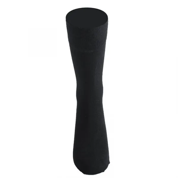 3PACK ponožky Styx vysoké bambusové čierne (3HB960) M